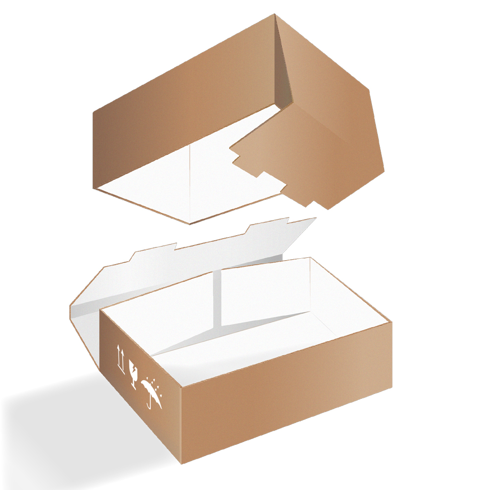 Lot De 300 Cartons Pliants Fefco 0201 - Dimensions 200x150x90 Mm, Simple Cannelure, Pour Expédition