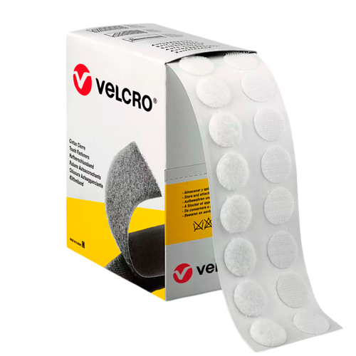 ADHÉSIF VELCRO (CROCHET) MÂLE 20 mm blanc – AUS Store