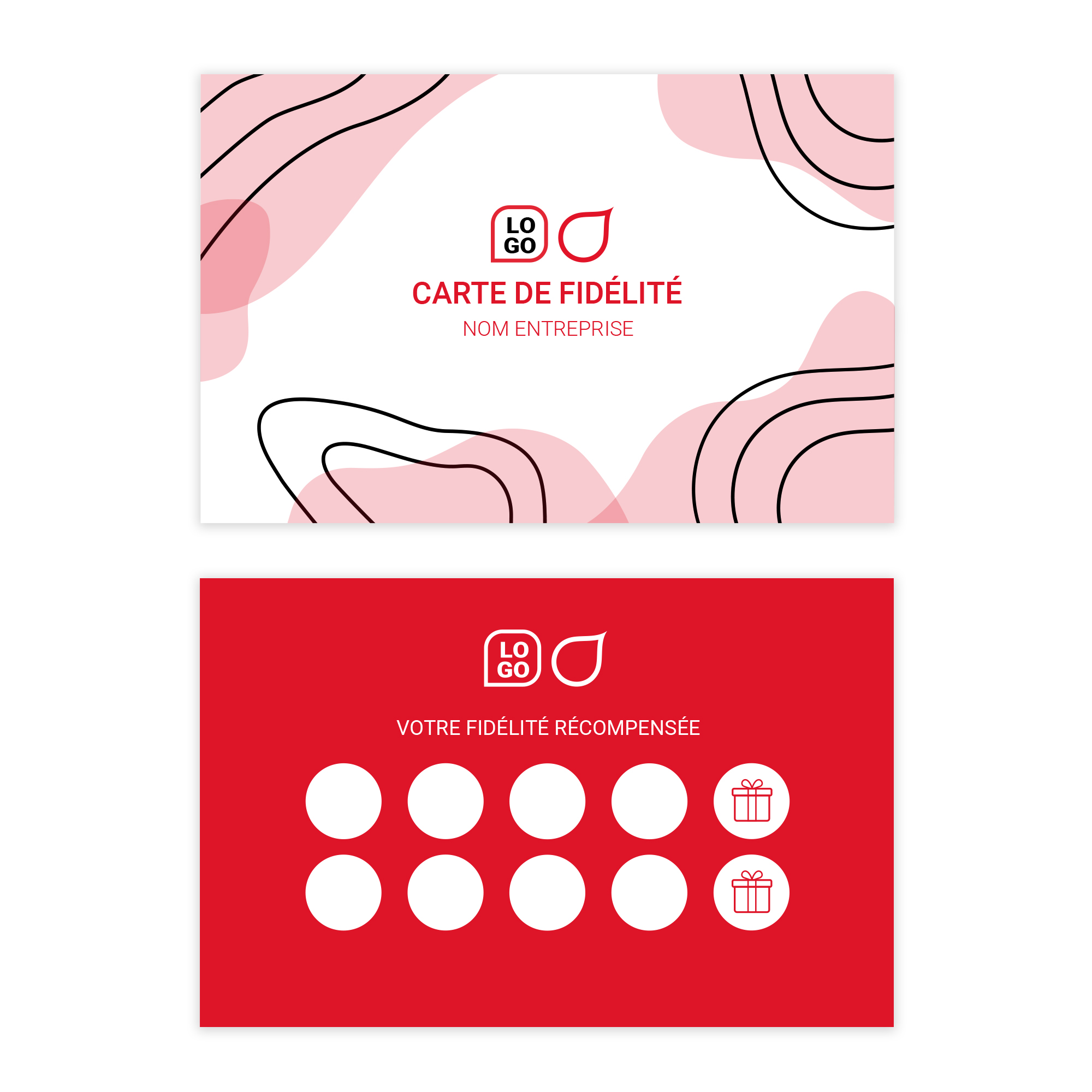 Cartes de fidélité imprimé à Boulogne et Cergy